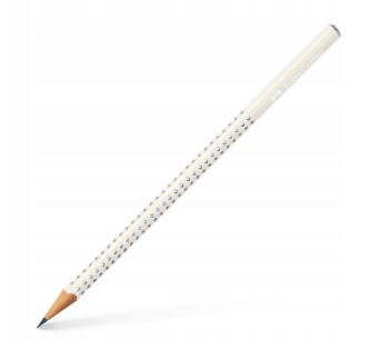 Ołówek Faber Castell Sparkle Pearl Biały HB
