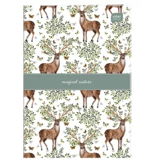 Brulion A4 Krata 192 kartki Mix Interdruk