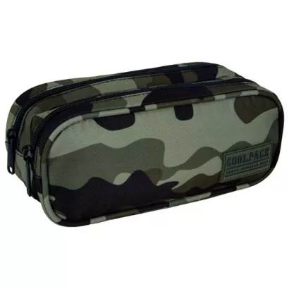 Piórnik Saszetka Dwukomorowa CoolPack Clever Camo Classic