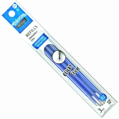 Wkład do Długopisu Wymazywalnego 0,5mm Niebieski Colorino