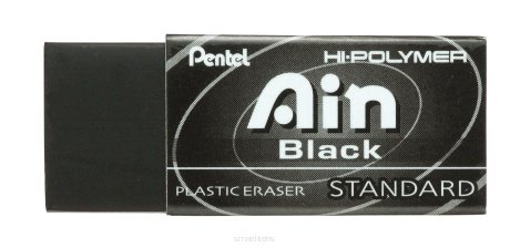 Gumka Pentel Hi-Polymer Ain Black