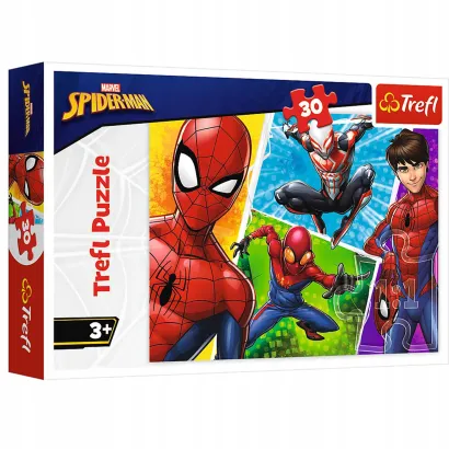Puzzle Trefl 30 Elementów Spider- Man i Miguel