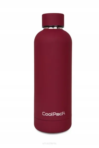 Bidon Butelka Termiczna Metalowa Bordowa 500ml CoolPack  SmartKleks.pl