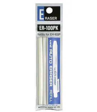 Gumka Wymienna Do Ołówka Automatycznego ER-100PK/EH-100P UNI-BALL 3 szt