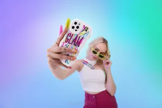Marker Permanentny Sharpie Fine Pisak Szybkoschnący Magenta smartkleks.pl