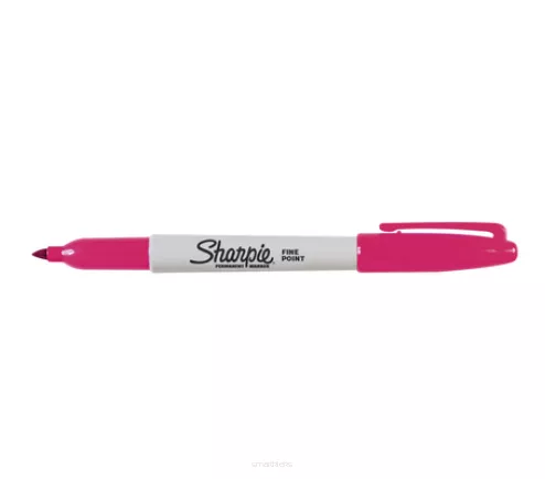 Marker Permanentny Sharpie Fine Pisak Szybkoschnący Magenta smartkleks.pl