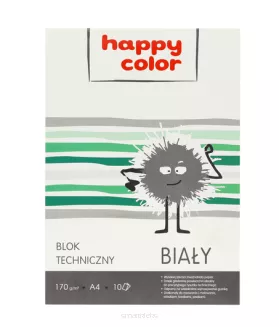 Blok Techniczny Biały A4 Happy Color - 2