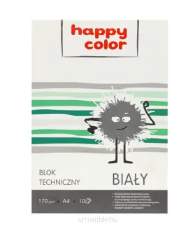 Blok Techniczny Biały A4 Happy Color - 2