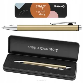 Długopis z Etui Snap K10 Metallic Gold  SmartKleks.pl