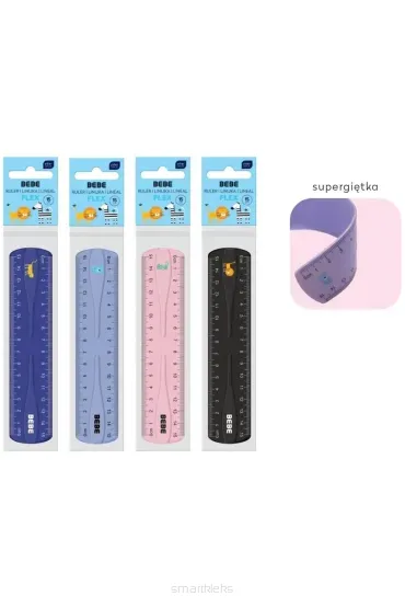 Interdruk Linijka Flex Bebe Kids mix 15cm