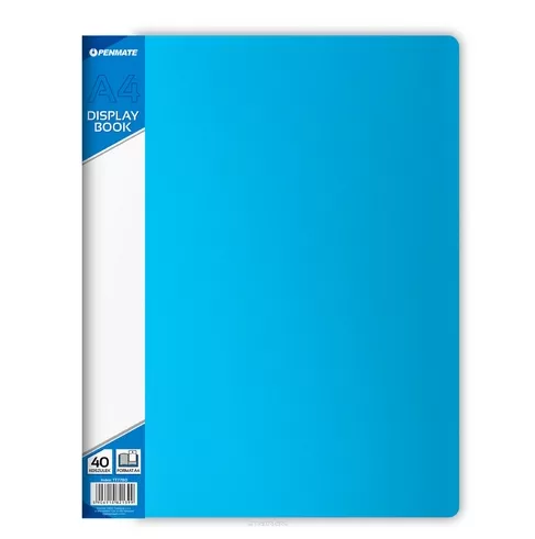 Album Ofertowy PP A4 40 Koszulek Penmate Niebieski