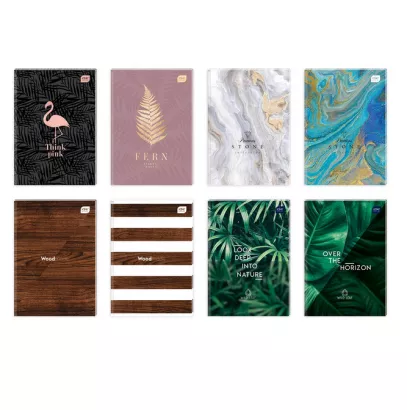 Brulion A7 Krata 80 kartek Mix Interdruk