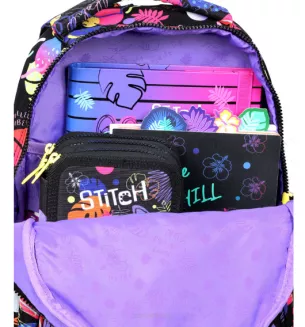 Zestaw Coolpack Stich Black Plecak+Worek+Piórnik+Długopis smartkleks.pl