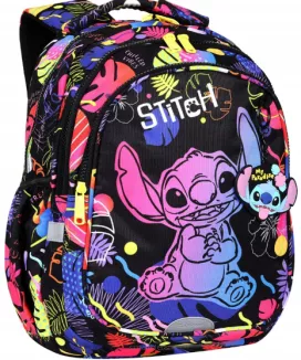 Zestaw Coolpack Stich Black Plecak+Worek+Piórnik+Długopis smartkleks.pl