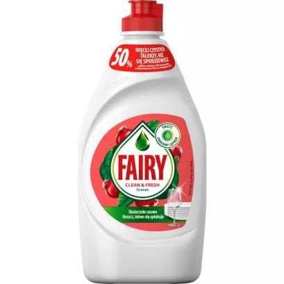 Fairy Clean & Fresh Płyn do Mycia Naczyń Granat 450ML