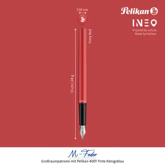 PIÓRO WIECZNE PELIKAN INEO FIERY RED MOŻLIWOŚĆ GRAWERU