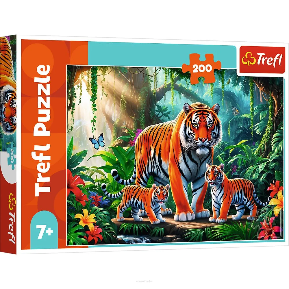Puzzle Trefl Tygrysie Zwyczaje 200 elementów