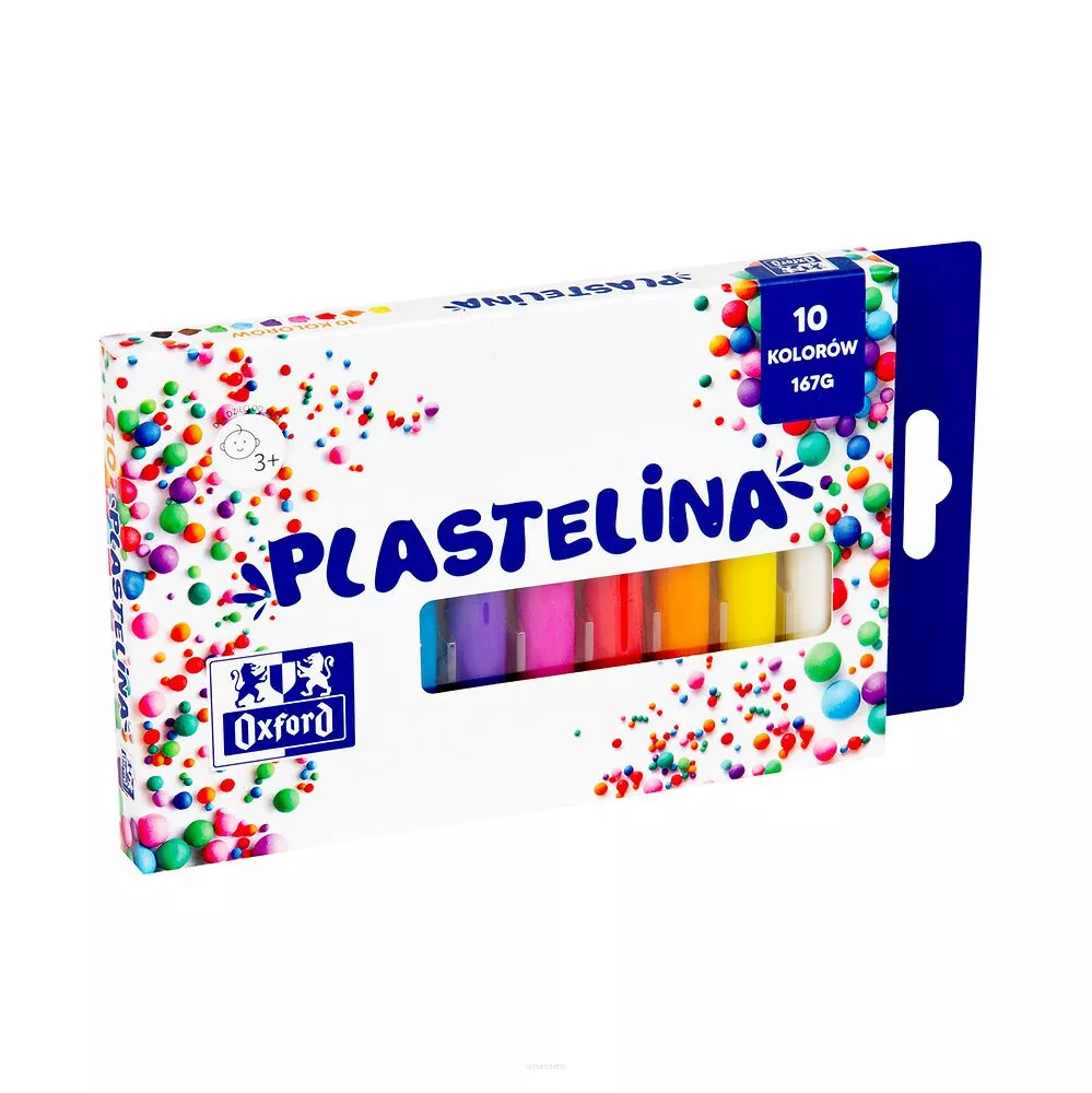 Plastelina Oxford 10 Kolorów smartkleks.pl