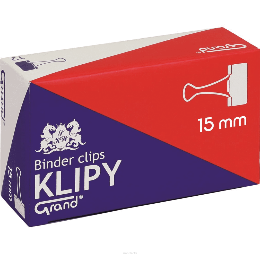 Klip biurowy 15 mm Grand 1 szt.