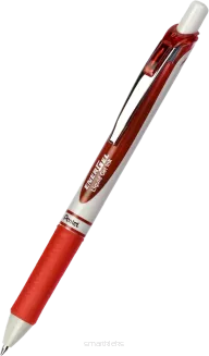 Pióro Kulkowe Zestaw 4 Szt. Pentel 0,7 mm Czerwony SmartKleks.pl