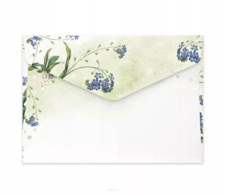 Koperty C6 Niezapominajki Galeria Papieru 120g