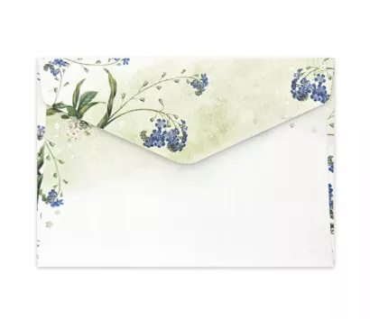 Koperty C6 Niezapominajki Galeria Papieru 120g