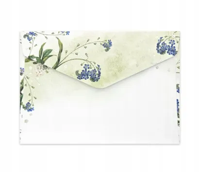 Koperty C6 Niezapominajki Galeria Papieru 120g