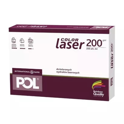 Papier ksero POLcolorlaser 200g A4 