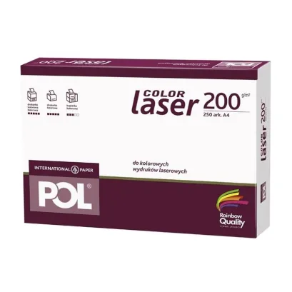 Papier ksero POLcolorlaser 200g A4