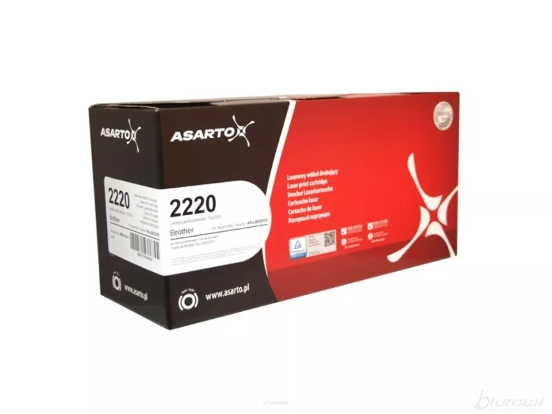 TONER CZARNY DO DRUKAREK BROTHER ZAMIENNIK BROTHER TN-2220