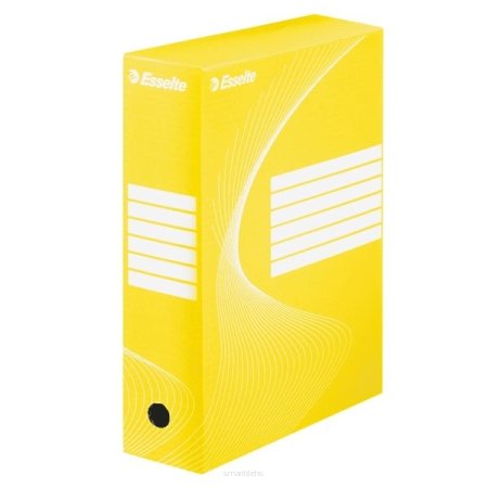 Pudełko archiwizacyjne Esselte Boxy 100 mm Żółte