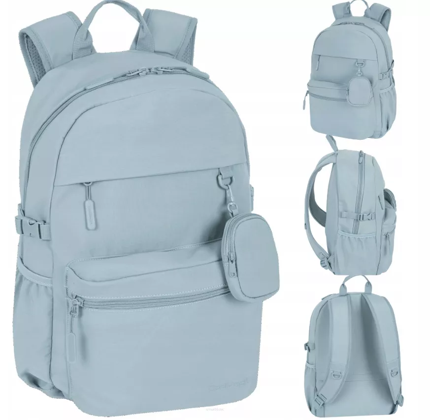 Plecak szkolny jednokomorowy CoolPack FIN PASTEL MINT