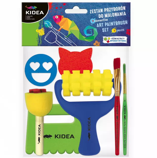Zestaw Przyborów Do Malowania 7 Części Derform Kidea