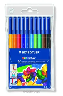 Flamastry Staedtler S 326, zestaw 10 kol.