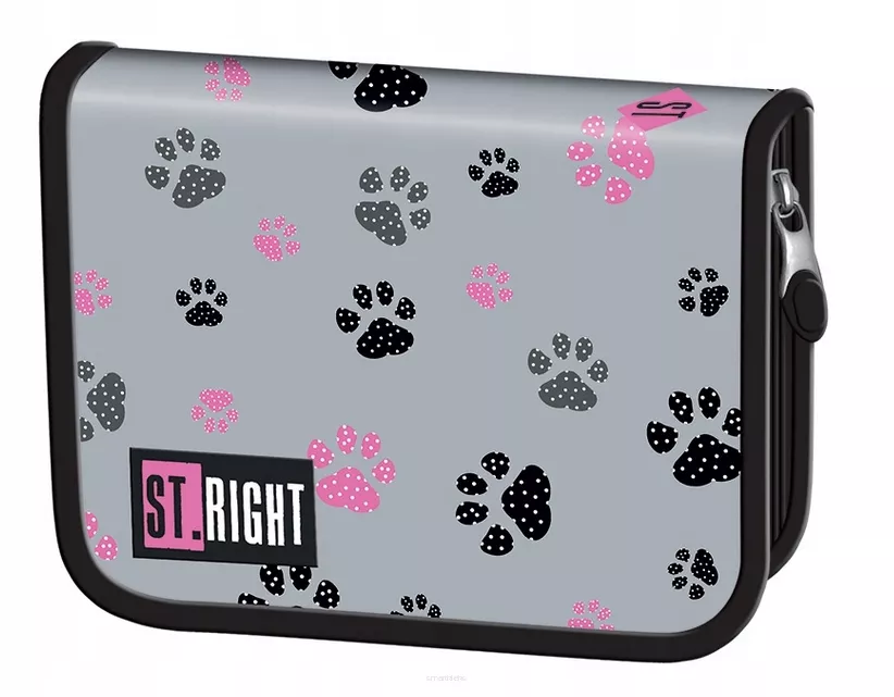 Piórnik Dwuklapkowy Bez Wyposażenia PC-03 Paws  St.Majewski smartkleks.pl