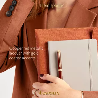 Pióro Wieczne Waterman Hémisphère Understated | Copper Red M GT