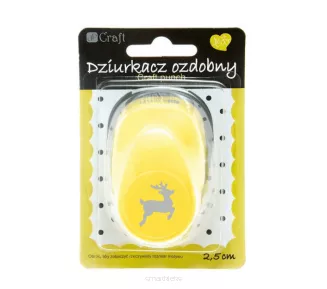 Dziurkacz Ozdobny Renifer 2,5 cm