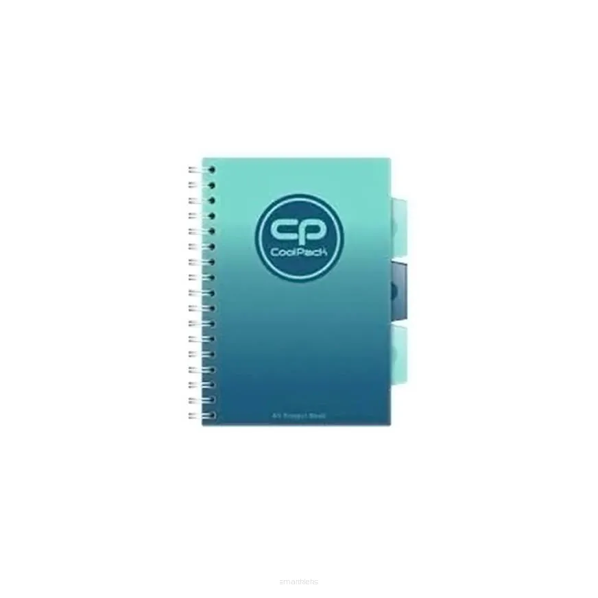 CoolPack Kołozeszyt A5 Gradient Blue Lagoon SmartKleks.pl
