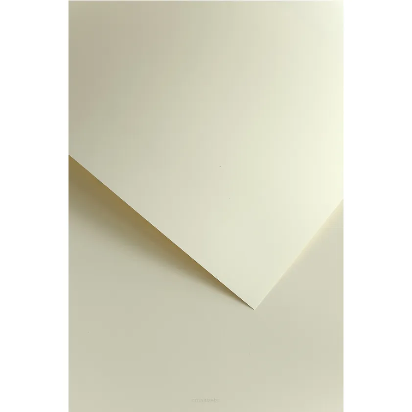 Karton Ozdobny Gładki Kremowy Galeria Papieru smartkleks.pl