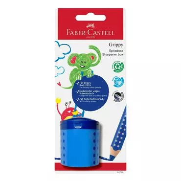 Faber-Castell Temperówka Grippy z pojemnikiem do grubych kredek