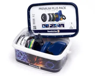 ZESTAW PÓŁMASKA OCHRONNA SUNDSTROM SR100 PREMIUM PLUS PACK M/L