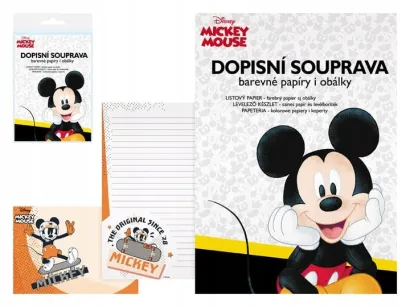 Papeteria Dziecięca z Disneya A4 5+10 Mickey Mouse