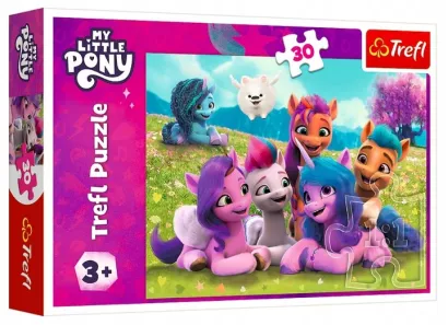 Puzzle Trefl 30 Elementów My Little Pony Przyjacielskie Kucyki