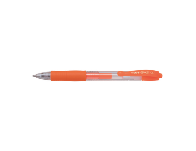 Długopis Żelowy Neonowy G-2 Pilot Orange
