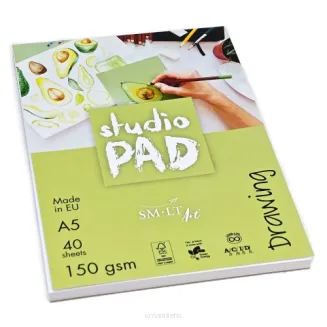 SMLTArt Studio Pad DRAWING A5 150gsm 40ark