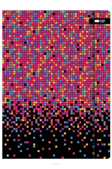 Happy Color Teczka kartonowa z gumką - Pixi disco