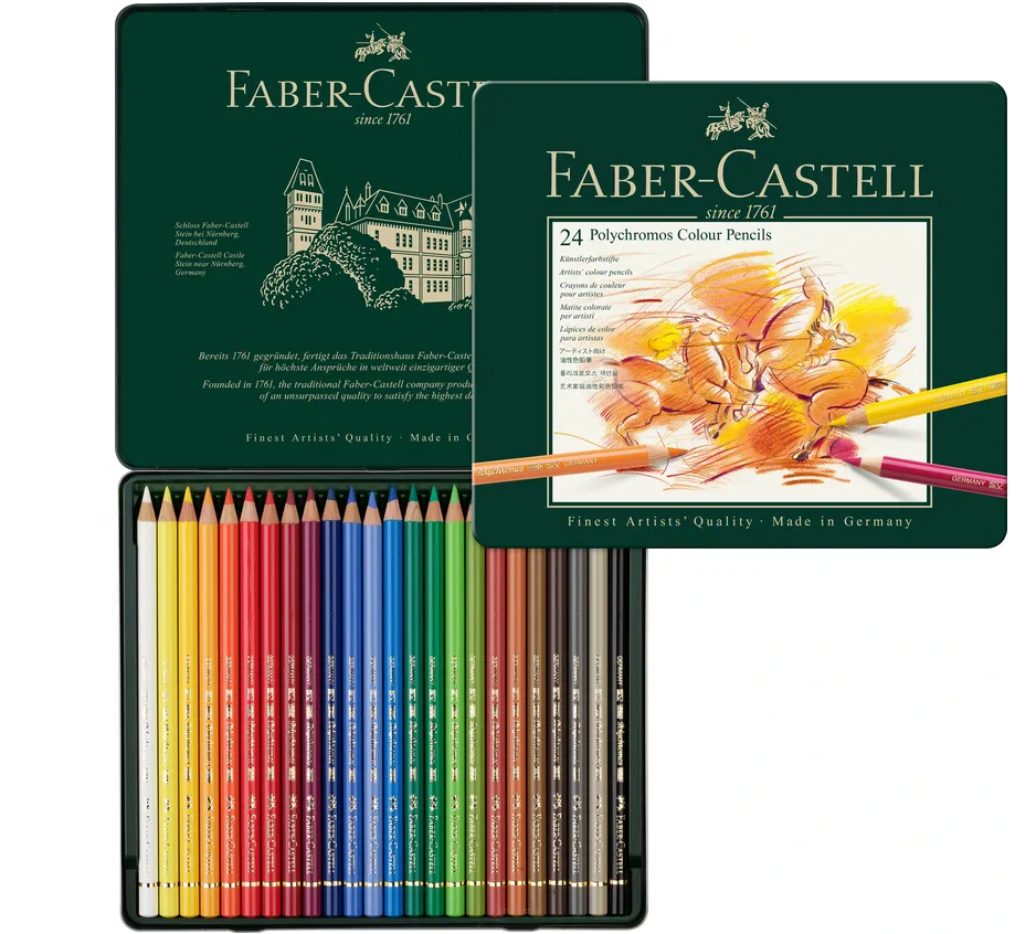 Kredki Faber-Castell Polychromos 24 kolory