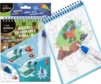 Magiczna Kolorowanka Wodna Kidea MineCraft smartkleks.pl