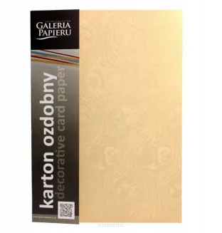 Karton Ozdobny Royal Złoty A4 Galeria Papieru smartkleks.pl