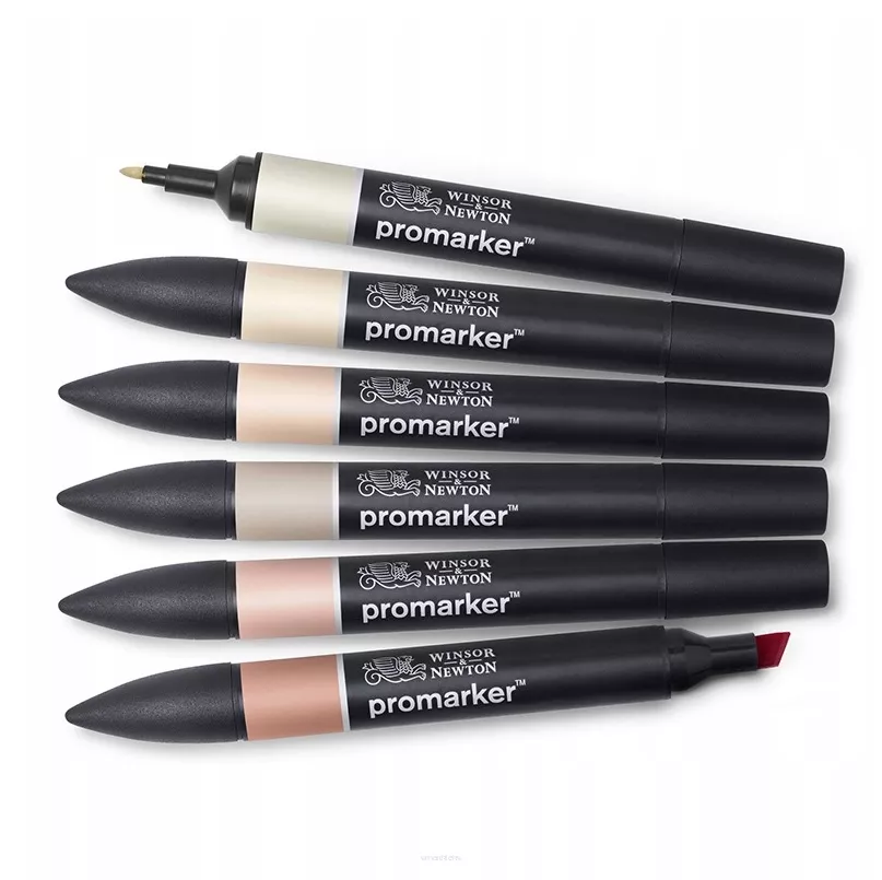 Promarker Winsor&Newton Skin Tones 6 Kolorów smartkleks.pl